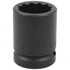 SK - Impact Socket - 3/4"DR 12PT 1-1/16" THIN WALL IMPACT SOCKET - Americas Industrial Supply