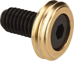 Mitee-Bite - 3/8-16 Screw, 1/4" Clamp Height, 13/16" Clamp Width, Knife Edge Clamps - 0.71" Extension Length, 2,000 Lb Holding Force, Steel, 8 Clamps - Americas Industrial Supply