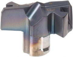 Iscar - Series FCP, 12.7mm Diam Grade IC908 Replaceable Drill Tip - Carbide, TiAlN/TiN Finish, 12 Seat Size - Americas Industrial Supply