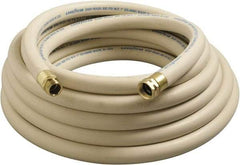 Continental ContiTech - 50' Long, 1 Male x Female NPSH, -40 to 205°F, Synthetic Rubber High Temp & High Pressure Hose - 1" ID x 1.47" OD, White, 300 Max psi - Americas Industrial Supply