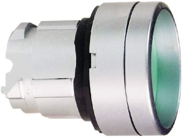 Schneider Electric - 22mm Mount Hole, Recessed, Pushbutton Switch Only - Round, Green Pushbutton, Nonilluminated, Momentary (MO) - Americas Industrial Supply