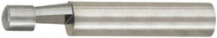 Freud - 1/4" Cut Diam, 1/4" Length of Cut, 1 Flute Bevel Trim Edge Profile Router Bit - Solid Carbide, 1/4" Shank Diam, 1-1/2" OAL, Piloted, Proprietary Coating - Americas Industrial Supply