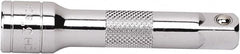 GearWrench - 3/8" Drive Standard Socket Extension - 10" OAL, Chrome Finish - Americas Industrial Supply