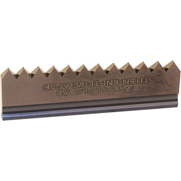 Tool-Flo - 24 TPI, Internal Thread, UNJ Standard, TI ZS3 Grade Thread Mill Insert - Carbide, AlTiN Coating - Americas Industrial Supply