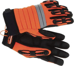 PIP - Leather/Nylon/Polyurethane/Spandex Work Gloves - Americas Industrial Supply