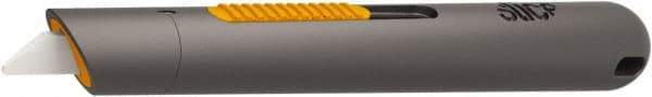 Slice - Retractable Utility Knife - 5.3" Blade, Black Rubber Handle, 1 Blade Included - Americas Industrial Supply