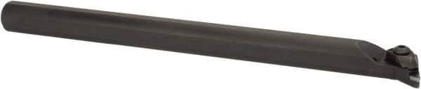 Hertel - IPR.5., A-IKQC Internal Left Hand Indexable Profiling Toolholder - 1/2" Shank Width, 8" Long, Steel, Through Coolant - Americas Industrial Supply
