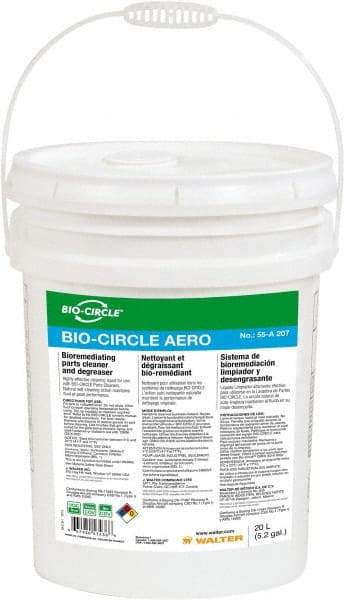 Bio-Circle - 5.3 Gal Bucket Parts Washer Fluid - Water-Based - Americas Industrial Supply