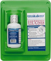 PRO-SAFE - 16 oz, Disposable Eyewash Single Station - Approved by FDA - Americas Industrial Supply