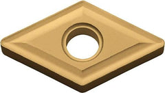 Kyocera - DNMG431 Grade CA515 Carbide Turning Insert - TiCN/Al2O3/TiN Finish, 55° Diamond, 1/2" Inscr Circle, 3/16" Thick, 1/64" Corner Radius - Americas Industrial Supply