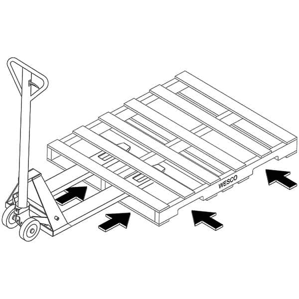 Wesco Industrial Products - Pallet Trucks/Jacks Type: Pallet Truck Load Capacity (Lb.): 4,000 - Americas Industrial Supply
