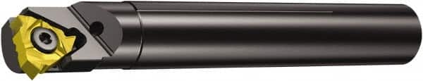 Sandvik Coromant - 25mm Min Bore Diam, 141mm OAL, 20mm Shank Diam, 254R/LKF-R Indexable Boring Bar - 254RG-22CC.. Insert - Americas Industrial Supply