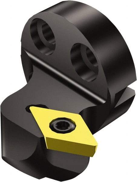 Sandvik Coromant - Right Hand Cut, Size 16, DCMT 2(1.5)1 Insert Compatiblity, Modular Turning & Profiling Cutting Unit Head - 13mm Ctr to Cutting Edge, 15mm Head Length, Through Coolant, Series CoroTurn 107 - Americas Industrial Supply
