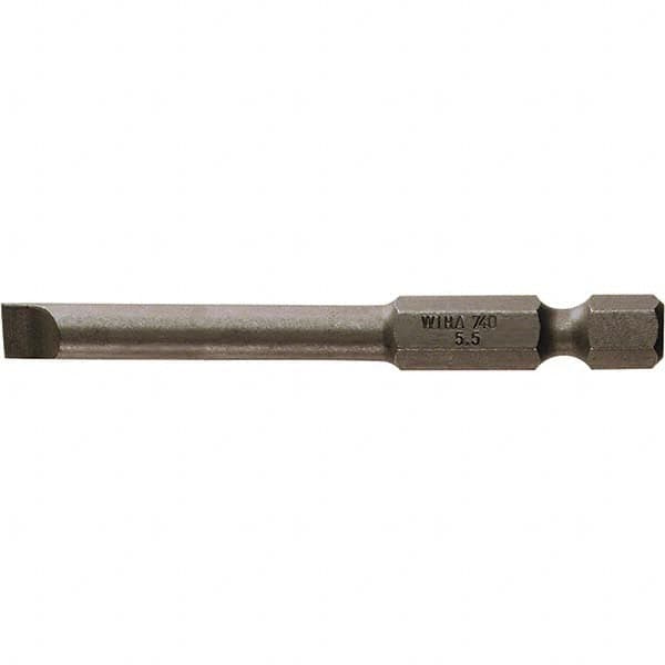 Wiha - 5/32" Power Bit - 1/4" Drive, 2-3/4" OAL - Americas Industrial Supply