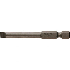 Wiha - 7/32" Power Bit - 1/4" Drive, 2-3/4" OAL - Americas Industrial Supply