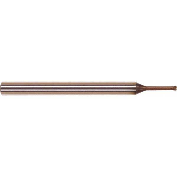 Millstar - 2mm Diam 0.23mm Program Radius Solid Carbide Single End 4 Flute High-Feed End Mill - Americas Industrial Supply
