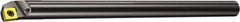 Sandvik Coromant - 1.2008" Min Bore Diam, 10.752" OAL, 1" Shank Diam, E..SCLCR/L-R Indexable Boring Bar - Screw-On Holding Method - Americas Industrial Supply