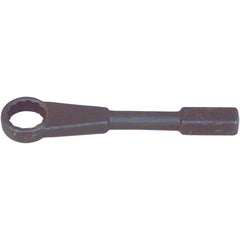 Wright Tool & Forge - Box Wrenches; Wrench Type: Striking ; Tool Type: Straight Handle ; Size (Inch): 1-1/8 ; Number of Points: 12 ; Head Type: Single End ; Finish/Coating: Black - Exact Industrial Supply