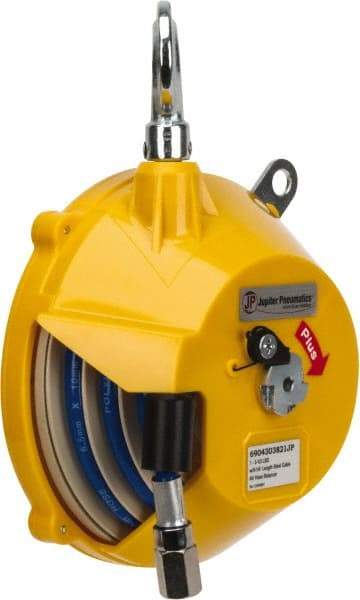 PRO-SOURCE - 3.33 Lb Load Capacity, 4.59' Travel Distance, Tool Balancer - Polyurethane Cable, Plastic Housing - Americas Industrial Supply