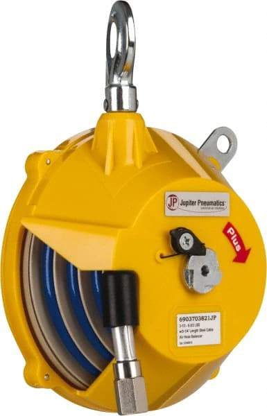 PRO-SOURCE - 6.67 Lb Load Capacity, 4.59' Travel Distance, Tool Balancer - Polyurethane Cable, Plastic Housing - Americas Industrial Supply