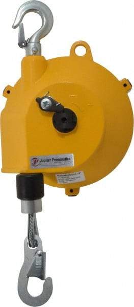 PRO-SOURCE - 20 Lb Load Capacity, 4-1/4' Travel Distance, Tool Balancer - Steel Cable, Aluminum Housing, Tension Adjustment - Americas Industrial Supply