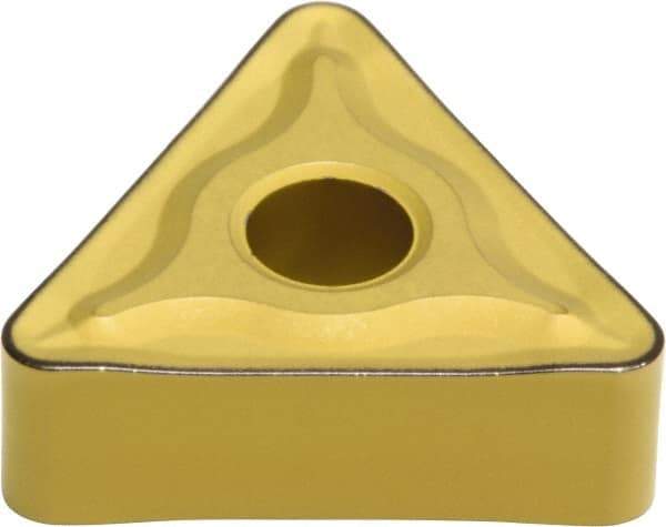 Sumitomo - TNMG433 EMX Grade AC820P Carbide Turning Insert - Al2O3 Finish, 60° Triangle, 1/2" Inscr Circle, 3/16" Thick, 3/64" Corner Radius - Americas Industrial Supply