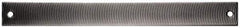 PFERD - 12" Long, Smooth Cut, Flat American-Pattern File - Curved Cut, 0.38" Overall Thickness, Flexible - Americas Industrial Supply