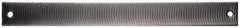 PFERD - 12" Long, Second Cut, Flat American-Pattern File - Curved Cut, 0.38" Overall Thickness, Flexible - Americas Industrial Supply