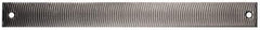 PFERD - 12" Long, Bastard Cut, Flat American-Pattern File - Curved Cut, 0.38" Overall Thickness, Flexible - Americas Industrial Supply