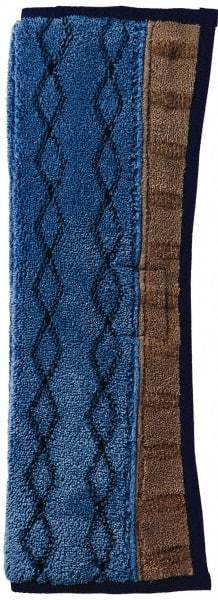 Rubbermaid - 5" Microfiber Microfiber High Absorbency Plus Mop Pad - 4 Ply, Clamp Jaw Connection - Americas Industrial Supply