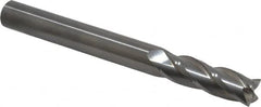 OSG - 5/8", 2" LOC, 5/8" Shank Diam, 6" OAL, 4 Flute, Solid Carbide Square End Mill - Single End, Uncoated, Spiral Flute, 30° Helix, Centercutting, Right Hand Cut, Right Hand Flute, Series 484 - Americas Industrial Supply