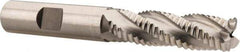 Hertel - 1/2" Diam, Coarse Pitch, 1-5/8" LOC, 4 Flute Cobalt Roughing Square End Mill - Uncoated, 3-5/8" OAL, 1/2" Shank Diam, Single End, 30° Helix - Americas Industrial Supply