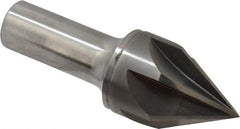 Keo - 1-1/4" Head Diam, 3/4" Shank Diam, 6 Flute 60° Solid Carbide Countersink - Americas Industrial Supply