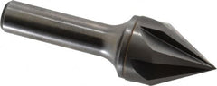 Keo - 1" Head Diam, 1/2" Shank Diam, 6 Flute 60° Solid Carbide Countersink - Americas Industrial Supply
