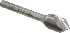 Keo - 1/2" Head Diam, 1/4" Shank Diam, 1 Flute 82° Solid Carbide Countersink - Americas Industrial Supply