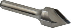 Keo - 3/4" Head Diam, 3/8" Shank Diam, 1 Flute 60° Solid Carbide Countersink - Americas Industrial Supply