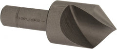 Keo - 1" Head Diam, 1/2" Shank Diam, 1 Flute 90° Cobalt Countersink - Americas Industrial Supply