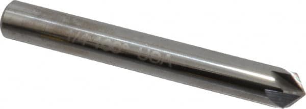Keo - 1/4" Head Diam, 1/4" Shank Diam, 6 Flute 100° Solid Carbide Countersink - Americas Industrial Supply