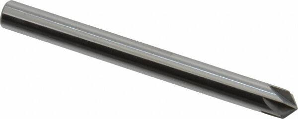 Keo - 3/16" Head Diam, 3/16" Shank Diam, 6 Flute 100° Solid Carbide Countersink - Americas Industrial Supply