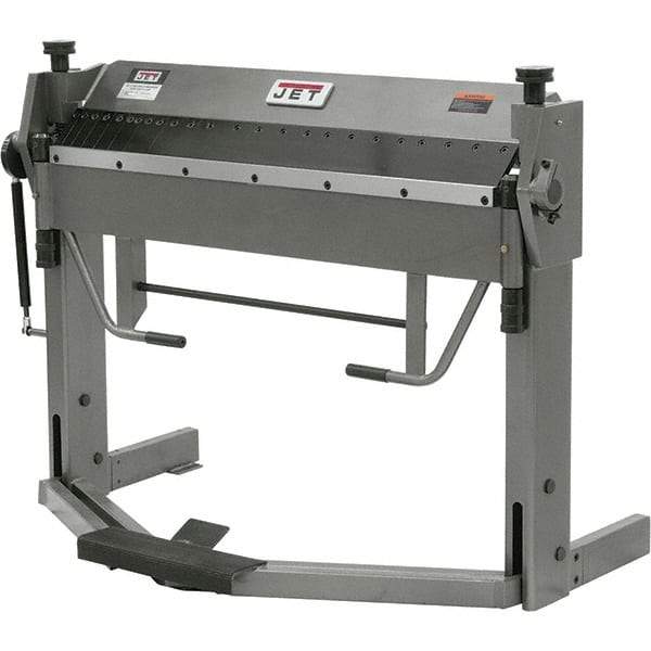 Jet - 50 Inch Bending Length, Bench Machine Box and Pan Brake - Americas Industrial Supply