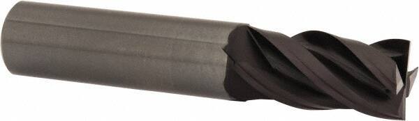 OSG - 3/4", 1-1/2" LOC, 3/4" Shank Diam, 4" OAL, 4 Flute, Solid Carbide Square End Mill - Single End, EXO Finish, Spiral Flute, Variable° Helix, Centercutting, Right Hand Cut, Right Hand Flute, Series 2050 - Americas Industrial Supply