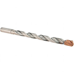 Walter-Titex - 5/8" 140° Spiral Flute Solid Carbide Taper Length Drill Bit - Americas Industrial Supply