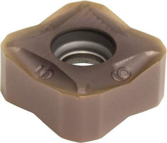 Sumitomo - SNMT1205 G Grade ACK300 Carbide Milling Insert - TiAlN/AlCrN Finish, 0.22" Thick, 1/2" Inscribed Circle - Americas Industrial Supply