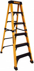 9-Step Ladder: Fiberglass, Type IAA, 10' OAH 375 Lb Capacity, 31-1/16″ Base Width