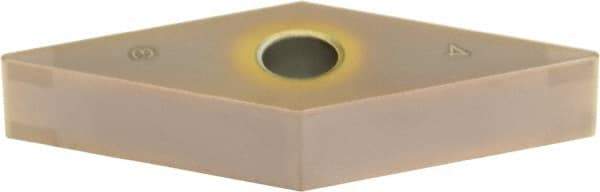 Sumitomo - 4NC-VNGA331 Grade BNC160 PCBN Turning Insert - TiN Finish, 35° Diamond, 3/8" Inscr Circle, 3/16" Thick, 1/64" Corner Radius - Americas Industrial Supply