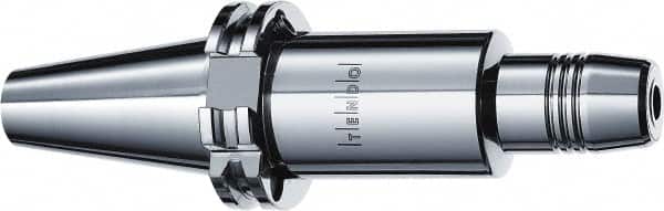 Schunk - CAT50 Taper Shank, 3/4" Hole Diam, Hydraulic Tool Holder/Chuck - 42mm Nose Diam, 152.4mm Projection, 46.5mm Clamp Depth, 25,000 RPM, Through Coolant - Exact Industrial Supply
