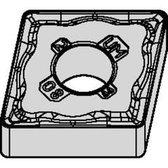 CNMG 431 Double-sided|G WM35CT, 1/64″ Corner Radius, 3/16″ Thick, 1/2″ Inscribed Circle, TiN, Turning Indexable Insert - Americas Industrial Supply