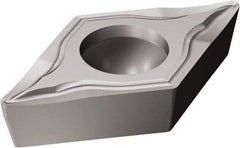 Sandvik Coromant - DCGT32.503 UM Grade H13A Carbide Turning Insert - Uncoated, 55° Parallelogram, 3/8" Inscr Circle, 5/32" Thick, 0.1mm Corner Radius - Americas Industrial Supply