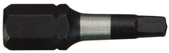 Milwaukee Tool - 1/4" Drive Insert Square Recess Bit - Americas Industrial Supply