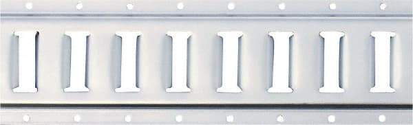 Erickson Manufacturing - Steel Horizontal E-Track - 4" Long, Galvanized Finish, 6,000 Lb Capacity - Americas Industrial Supply